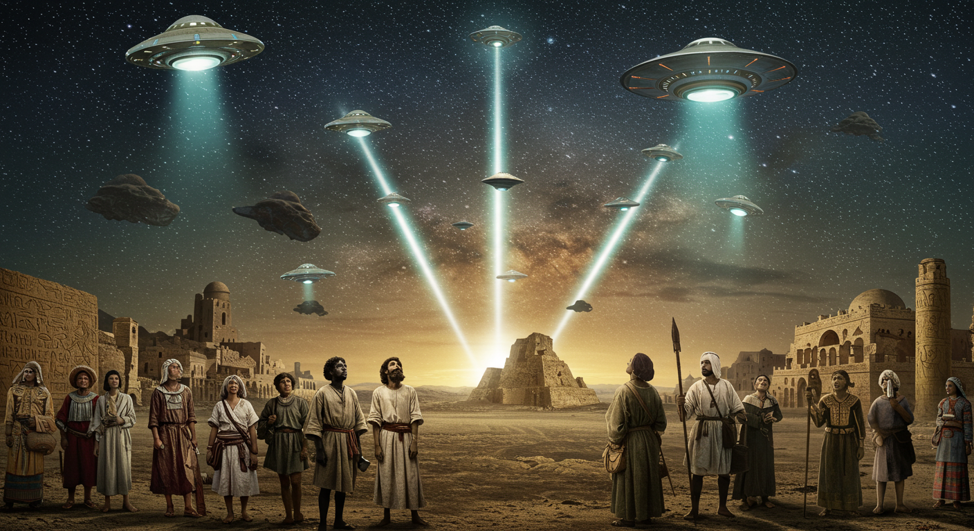 Whispers from the Void: Ten Historical "Alien Encounters" That Blur the Lines of Reality - Zentara.blog Historical alien encounters: a blend of ancient artifacts and modern UFO sightings.