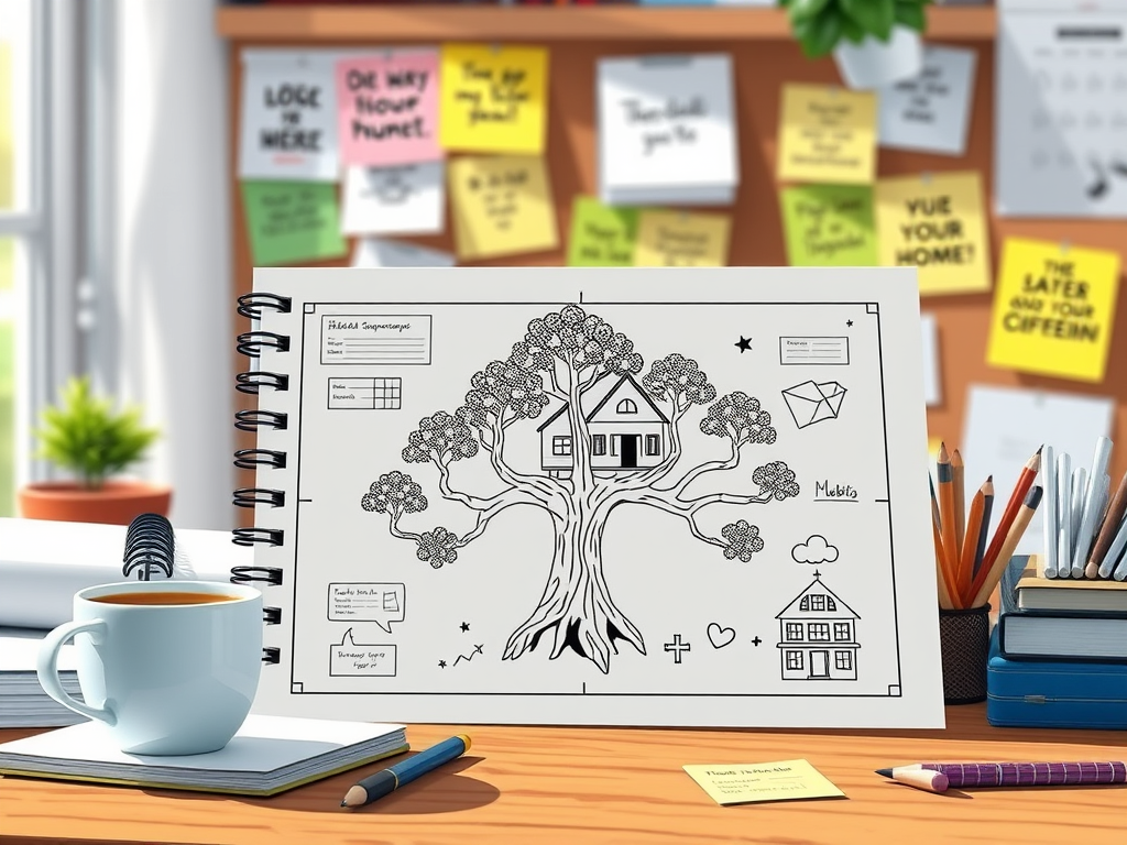 The Habit Blueprint: Designing Your Daily Success Routine - create a featured image for the blog post titled the 1