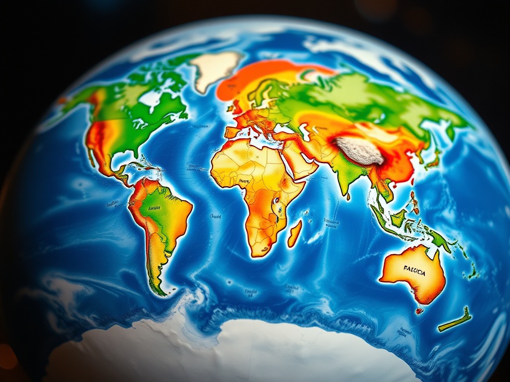 Understanding Plate Tectonics: Why the Earth's Surface Moves - Zentara.blog Understanding Plate Tectonics: Why the Earth's Surface Moves - create a highly detailed high resolution featured image for a blog 1