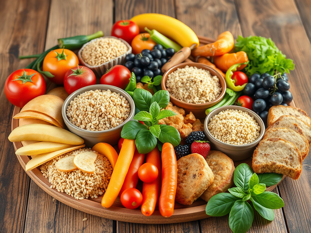 Gluten-Free Diet: 10 Facts About Avoiding Gluten - Zentara.blog Gluten-Free Diet: 10 Facts About Avoiding Gluten - the main subject should be a visually appealing spread of