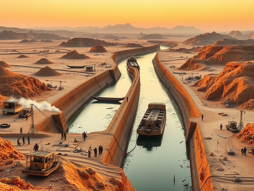 Top 10 Facts About the Suez Canal's Construction - Zentara.blog Top 10 Facts About the Suez Canal's Construction - image 106