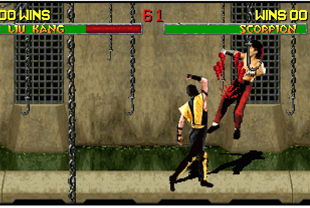 Mortal Kombat II, MK2, fighting games, arcade games